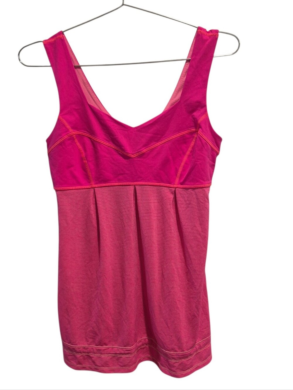 Lululemon Size 6 Pink Tame Me Tank Top Shirt Run Running Y2k
